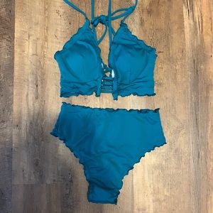 ROMWE two piece swimsuit
